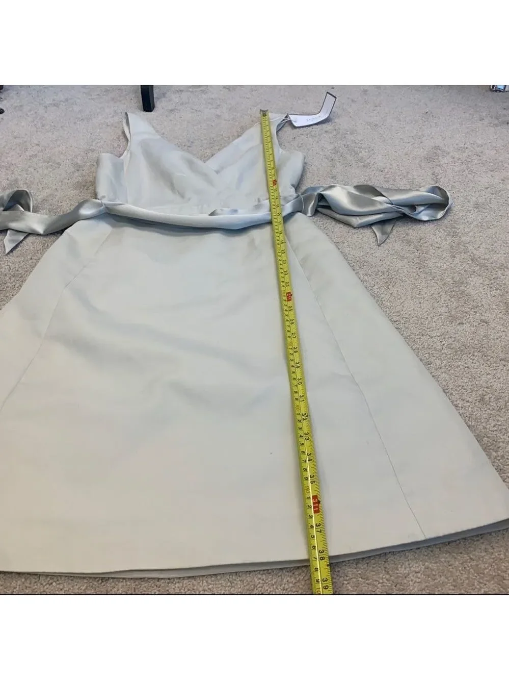 J. Crew special occasion and parties dress light beige/gray Sz8 NWT